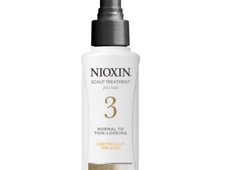 Nioxin System 3 Scalp Treatment - Scalp and Hair Care Hot on Sale