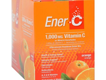 Ener-c Vitamin Drink Mix - Orange - 1000 Mg - 30 Packets For Discount