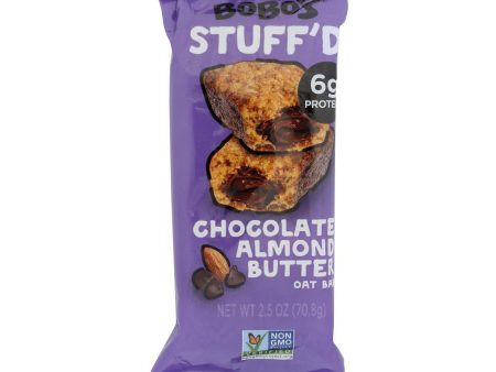 Bobo s Oat Bars - Oat Bar - Chocolate Almond Butter Filled - Case Of 12 - 2.5 Oz Online Sale