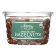 Aurora Natural Products - Organic Raw Hazelnuts - Case Of 12 - 9 Oz. For Sale