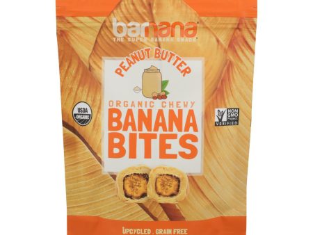 Barnana Chewy Banana Bites - Organic Peanut Butter - Case Of 12 - 3.5 Oz. Online