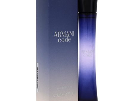 Armani Code by Giorgio Armani Eau De Parfum Spray 2.5 oz (Women) For Discount