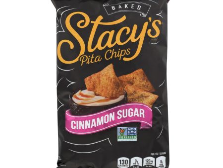 Stacy s Pita Chips Cinnamon Sugar Pita Chips - Cinnamon Sugar - Case Of 12 - 7.33 Oz. For Cheap