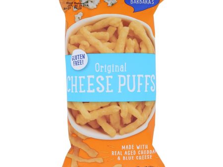 Barbara s Bakery - Baked Cheese Puffs - Original - Case Of 12 - 7 Oz. Fashion