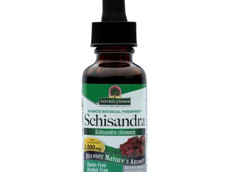 Nature s Answer - Schisandra Berry Alcohol Free - 1 Fl Oz Fashion