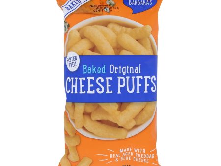 Barbara s Bakery - Baked Original Cheese Puffs - Case Of 12 - 5.5 Oz. Online Sale