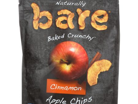 Bare Fruit Apple Chips - Cinnamon - Case Of 12 - 3.4 Oz Fashion