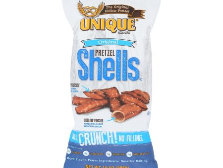 Unique Pretzels - Pretzel Shells - Original - Case Of 12 - 10 Oz. Discount