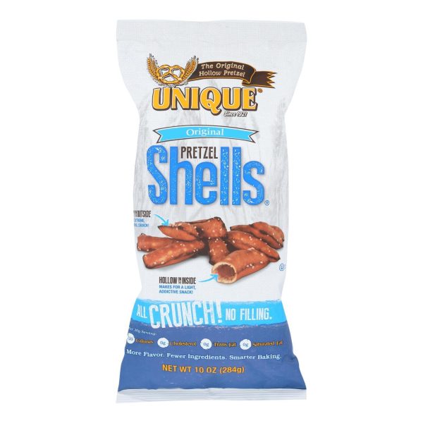 Unique Pretzels - Pretzel Shells - Original - Case Of 12 - 10 Oz. Discount