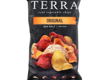 Terra Chips Exotic Vegetable Chips - Original - Case Of 12 - 5 Oz. For Sale