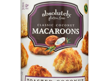 Absolutely Gluten Free Macaroons - Coconut - Classic - Case Of 6 - 10 Oz Discount