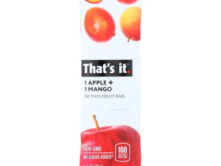 That s It Fruit Bar - Apple And Mango - Case Of 12 - 1.2 Oz on Sale