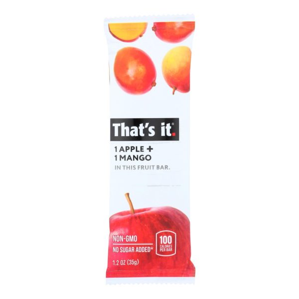 That s It Fruit Bar - Apple And Mango - Case Of 12 - 1.2 Oz on Sale