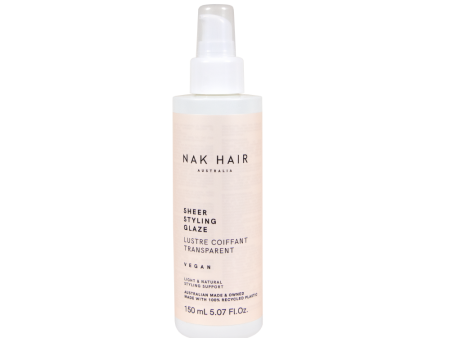 NAK STYLING GLAZE 150ML For Sale