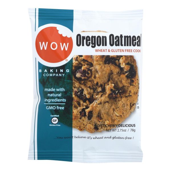 Wow Baking Cookie - Oregon Oatmeal - Case Of 12 - 2.75 Oz. Online Sale