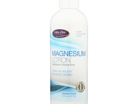 Life Flo Magnesium - Lotion - 8 Oz For Sale