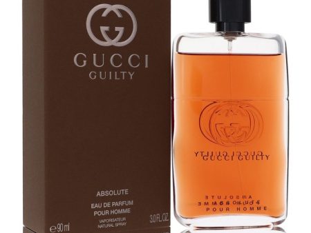 Gucci Guilty Absolute by Gucci Eau De Parfum Spray 3 oz (Men) Online