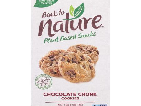 Back To Nature Chocolate Chunk Cookies - Case Of 6 - 9.5 Oz. Discount