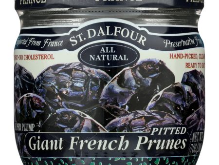 St Dalfour Prunes - French - Giant - Pitted - 7 Oz - Case Of 6 For Sale