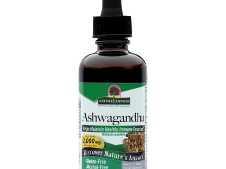 Nature s Answer - Ashwagandha Root - 2 Fl Oz Cheap