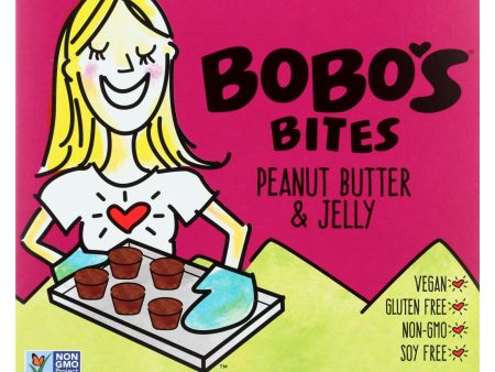 Bobo s Oat Bars - Peanut Butter And Jelly - Gluten Free - Case Of 6 - 1.3 Oz. Hot on Sale