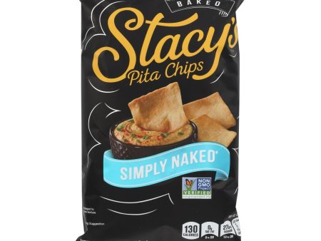 Stacy s Pita Chips Simply Naked Pita Chips - Case Of 12 - 7.33 Oz. Discount