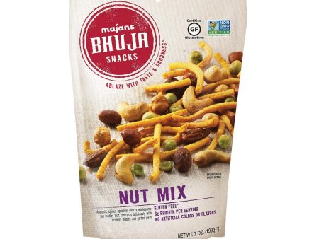 Bhuja Snacks - Nut Mix - Case Of 6 - 7 Oz. Online Hot Sale