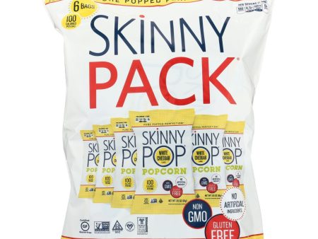 Skinnypop Popcorn Skinny Pop - White Cheddar - Case Of 10 - 0.65 Oz. Online now