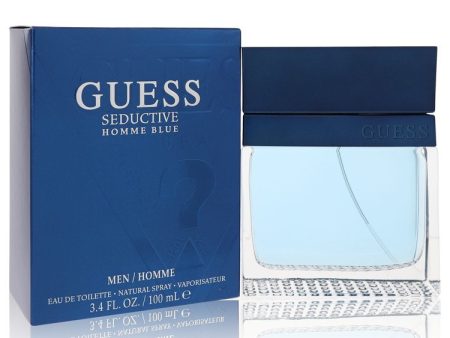 Guess Seductive Homme Blue by Guess Eau De Toilette Spray 3.4 oz (Men) Discount