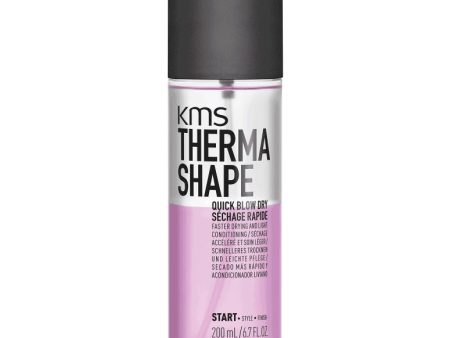 KMS THERMASHAPE Quick Blow Dry Spray 6.7 fl.oz For Discount