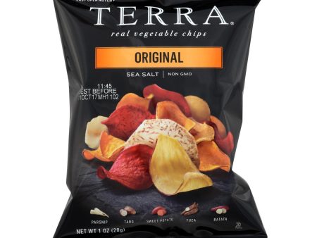 Terra Chips Exotic Vegetable Chips - Original - Case Of 24 - 1 Oz. Online Hot Sale