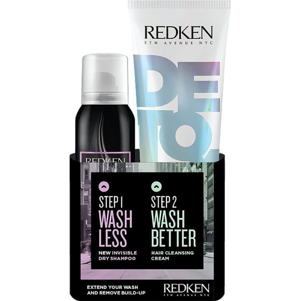 Redken Invisible Dry Shampoo & Hair Cleansing Cream Kit Sale