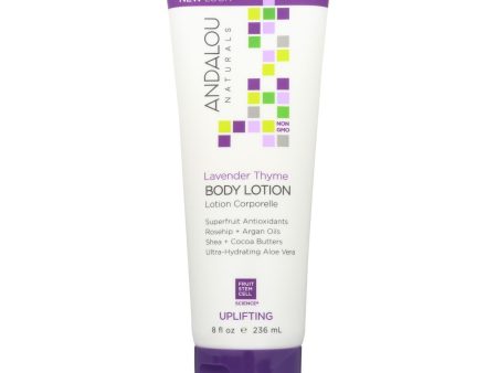 Andalou Naturals Body Lotion - Lavender Thyme Refreshing - 8 Fl Oz Cheap