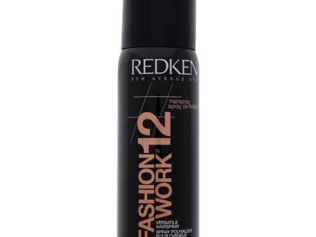 Redken Fashion Work 12 Versatile Working Hairspray ***DISCONTINUED*** Online Hot Sale