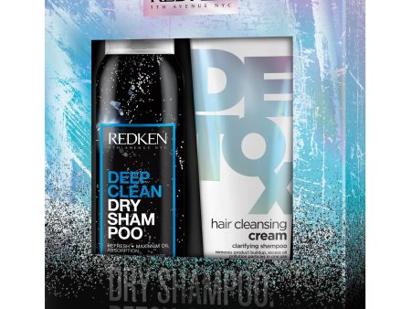 Redken Deep Clean Dry Shampoo & Hair Cleansing Cream Kit Hot on Sale