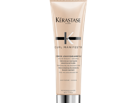 KÉRASTASE CURL MANIFESTO CRÈME DE JOUR FONDAMENTALE FOR CURLY HAIR 150ML For Cheap