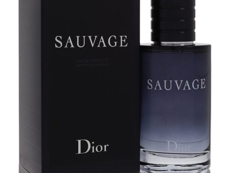 Sauvage by Christian Dior Eau De Toilette Spray 3.4 oz (Men) Online Sale