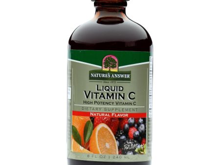 Nature s Answer - Liquid Vitamin C - 8 Fl Oz Online Sale