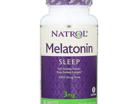 Natrol Melatonin - 3 Mg - 120 Tablets Fashion