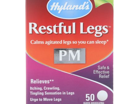 Hylands Homeopathic - Restful Legs Pm - 50 Tab Hot on Sale