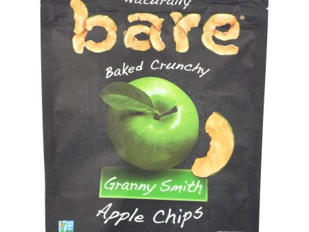 Bare Fruit Apple Chips - Granny Smith - Case Of 12 - 3.4 Oz For Discount