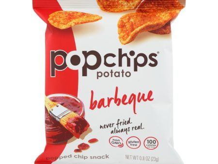 Popchips Potato Chip - Barbeque - Case Of 24 - 0.8 Oz. Online now