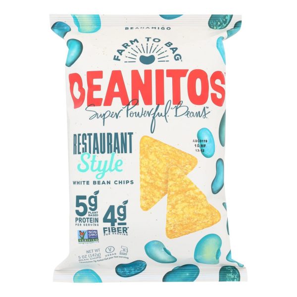 Beanitos - White Bean Chips - Restaurant Style - Case Of 6 - 5 Oz. Cheap