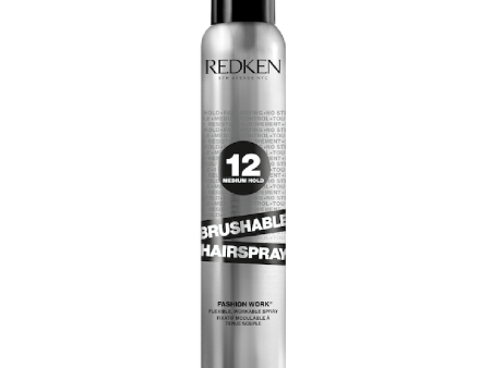 REDKEN BRUSHABLE HAIRSPRAY 12 VERSATILE WORKING SPRAY 400ML Online