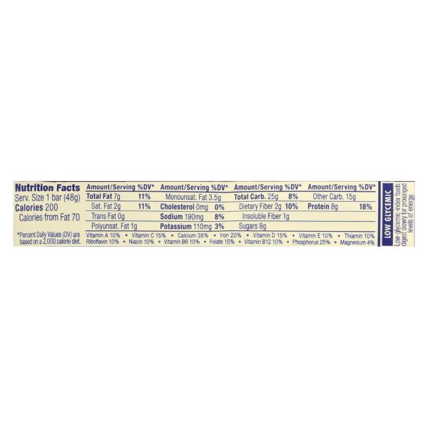 Clif Bar Luna Bar - Organic White Chocolate Macadamia Nut - Case Of 15 - 1.69 Oz Hot on Sale