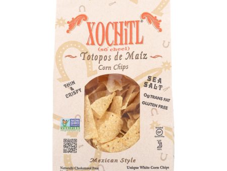 Xochitl Corn Chips - White Corn - Case Of 10 - 12 Oz. Online