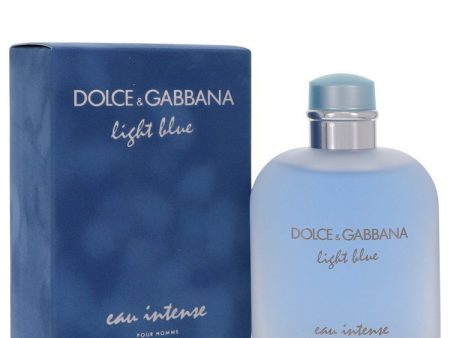 Light Blue Eau Intense by Dolce & Gabbana Eau De Parfum Spray 6.7 oz (Men) Fashion