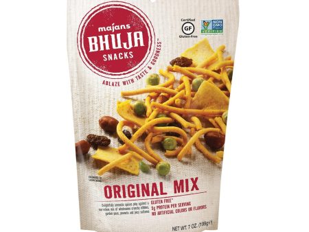 Bhuja Snacks - Original Mix - Case Of 6 - 7 Oz. Discount