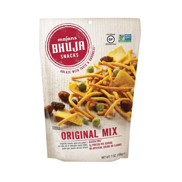 Bhuja Snacks - Original Mix - Case Of 6 - 7 Oz. Discount