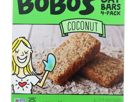 Bobo s Oat Bars - Oat Bar - Coconut - Case Of 6 - 4 Pk Sale